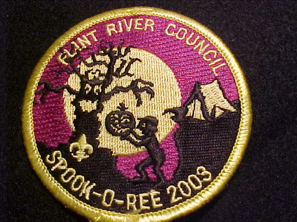 SPOOK-A-REE PATCH, 2003, FLINT RIVER COUNCIL