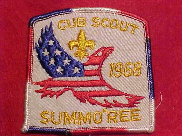 SUMMO'REE PATCH, 1968, CUB SCOUT