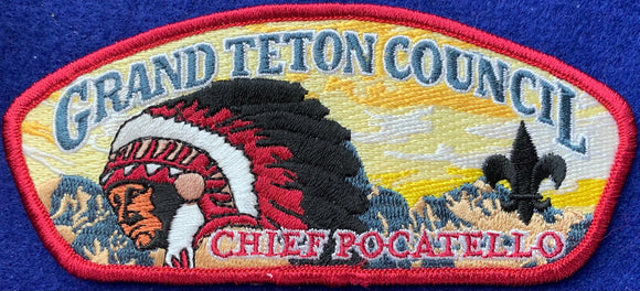 Grand Teton Council | Chief Pocatello CSP SA-220. Mint Condition.