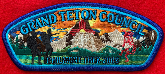 Grand Teton Council 2009 Philmont Trek Commerative CSP SA-234. Mint Condition.