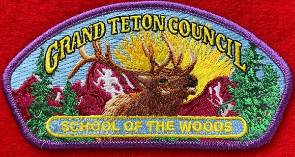 Grand Teton Council | School of the Woods CSP SA-395. Mint Condition.