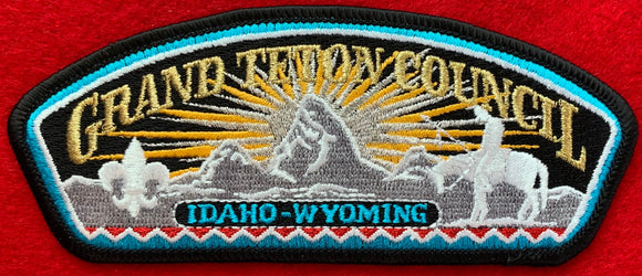 Grand Teton Council | Idaho - Wyoming. CSP SA-66. Black Border. Mint Condition.