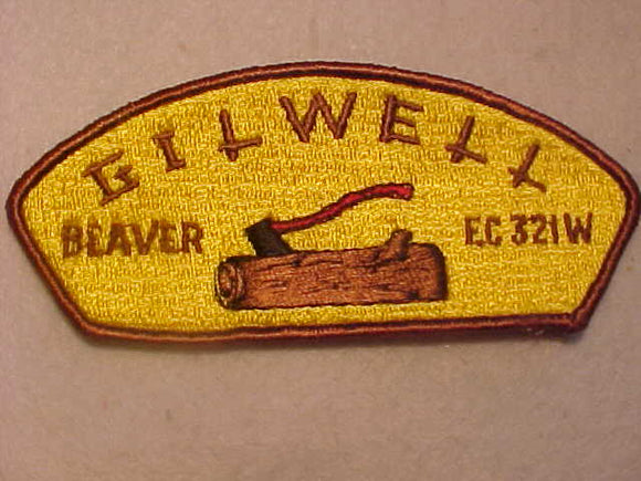 118 CHICAGO AREA COUNCIL SA-12, EC321W, WOODBADGE BEAVER