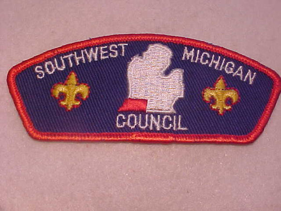 270 SOUTHWEST MICHIGAN COUNCIL PATCH T-1B