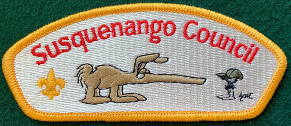 Susquenango Council CSP SA-3. Yellow Border. Mint Condition.