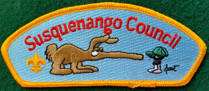 Susquenango Council CSP SA-6. Yellow Border. Mint Condition.