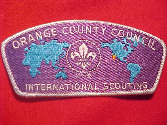 39 ORANGE COUNTY COUNCIL PATCH, SA-173, INTERNATIONAL SCOUTING