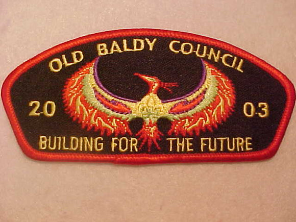43 OLD BALDY COUNCIL PATCH TA-43, 2003