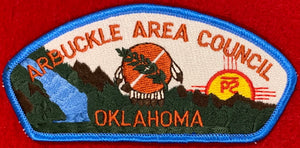 Arbuckle Arbuckle CSP with Philmont "Sun" within Patch Background. CSP SA-5. Mint Condition.