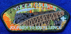 Yucca Council Journey to Excellence (JTE) Commerative Edition CSP SA-112. Black Border. Mint Condition.