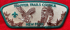 Trapper Trails Council New Fork Commerative Edition CSP SA-124. Green Border. Mint Condition.