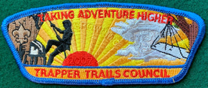 Trapper Trails Council 2007 Browning High Adventure [Base] Commerative Edition CSP SA-75. Blue Border. Mint Condition.