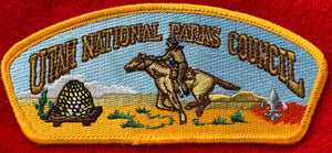 Utah National Parks Council CSP SA-16. Yellow Border. Mint Condition.