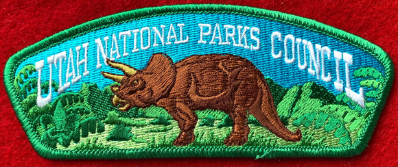 Utah National Parks Council CSP SA-23. Green Border. Mint Condition.