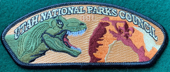 Utah National Parks Council CSP SA-55. Black Border. Mint Condition.