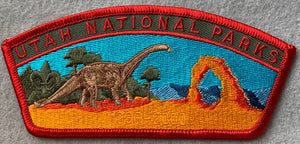 Utah National Parks Council 64th Anniversary (1936-2000) Commerative Edition CSP TA-4. Red Border. Mint Condition.