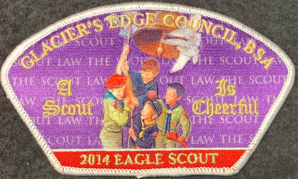 Glacier's Edge Council 2014 Eagle Scout Commerative CSP PA-54. 