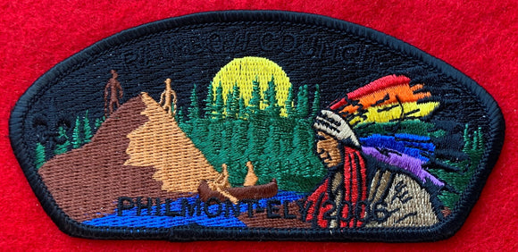 Rainbow Council 2006 Philmont, 'ELY' Trek Commerative Edition CSP SA-17. Black Border. Mint Condition.