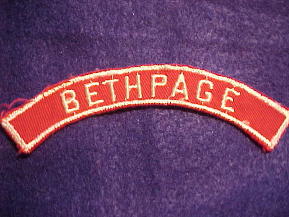 BETHPAGE RED/WHITE CITY STRIP, USED