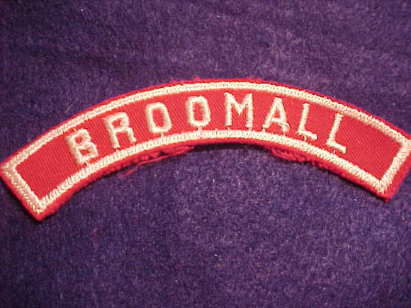 BROOMALL RED/WHITE CITY STRIP, MINT