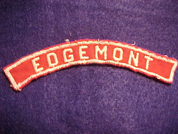 EDGEMONT RED/WHITE CITY STRIP, USED