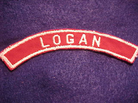 LOGAN RED/WHITE CITY STRIP, USED