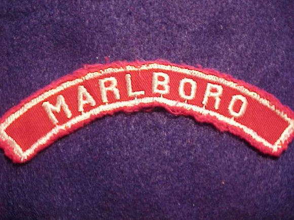 MARLBORO RED/WHITE CITY STRIP, USED