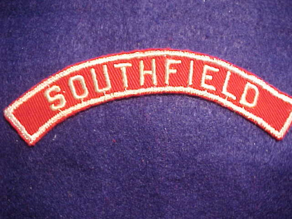 SOUTHFIELD RED/WHITE CITY STRIP, USED