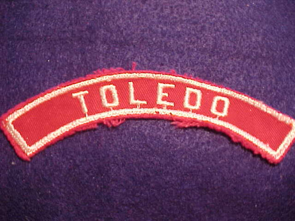 TOLEDO RED/WHITE CITY STRIP, USED
