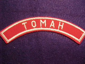 TOMAH RED/WHITE CITY STRIP, MINT