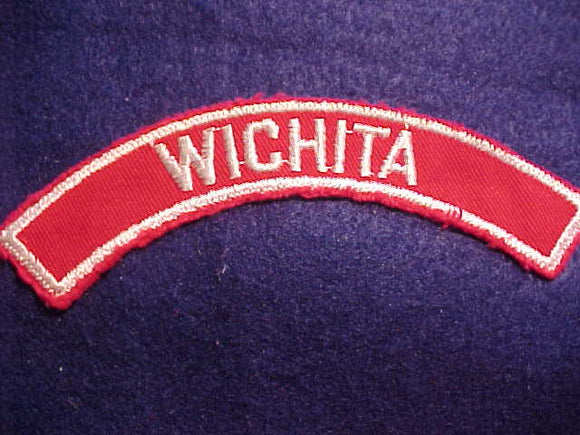 WICHITA RED/WHITE CITY STRIP, USED