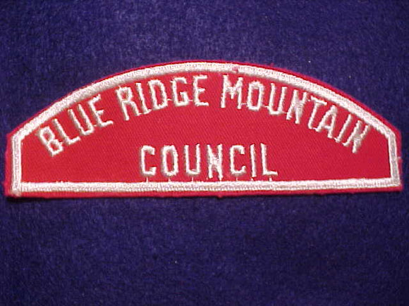 BLUE RIDGE MOUNTAIN/COUNCIL RED/WHITE STRIP, MINT