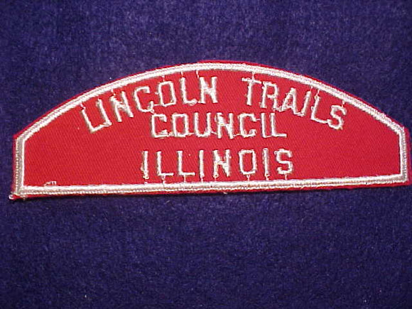 LINCOLN TRAILS/COUNCIL/ILLINOIS RED/WHITE STRIP, RWS