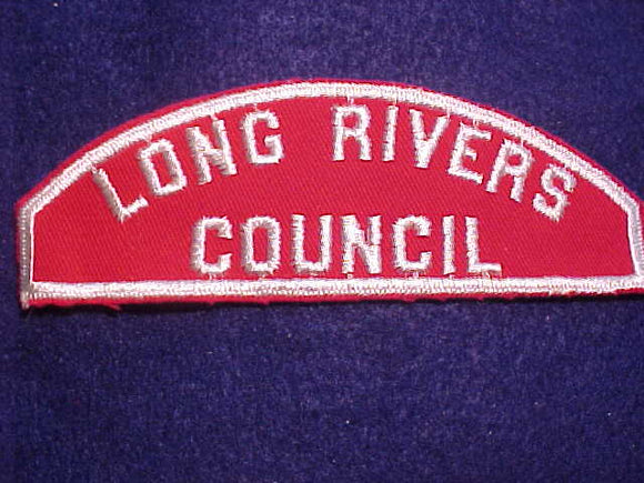 LONG RIVERS/COUNCIL RED/WHITE STRIP, MINT