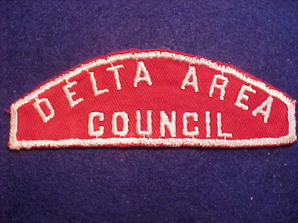 DELTA AREA/COUNCIL RWS, USED