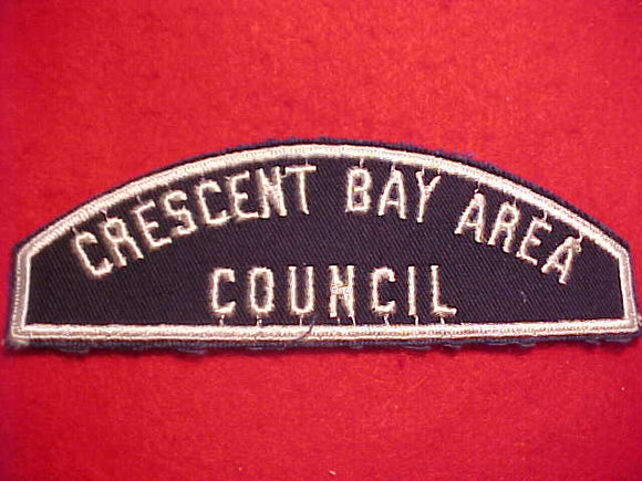 CRESCENT BAY AREA/COUNCIL, BLUE/WHITE STRIP