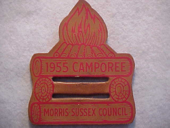 1955 MORRIS SUSSEX COUNCIL N/C SLIDE, CAMPOREE, LEATHER