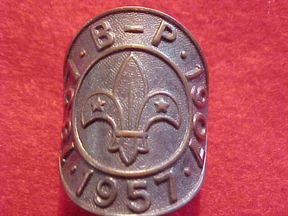 1957 B-P N/C SLIDE, 1957-1907, METAL