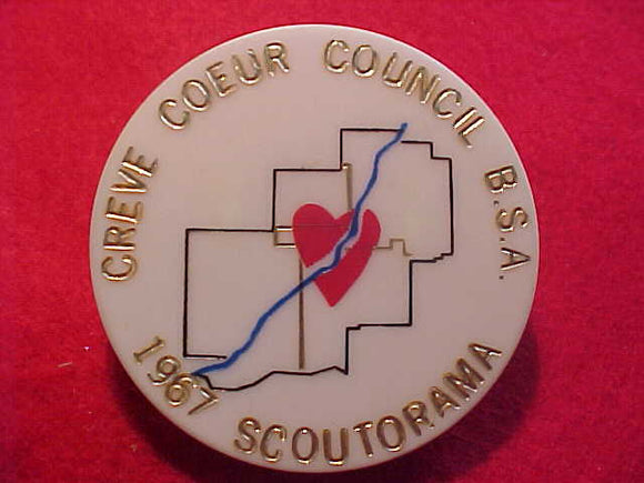 1967 N/C SLIDE, CREVE COEUR COUNCIL SCOUTORAMA, PLASTIC