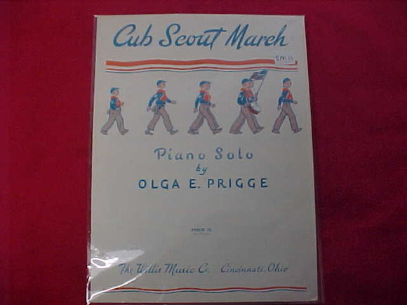 BOY SCOUT SHEET MUSIC, 