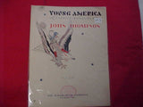 BOY SCOUT SHEET MUSIC, "YOUNG AMERICA CAPRICE BURLESQUE" BY JOHN THOMPSON, COPYRIGHT 1931