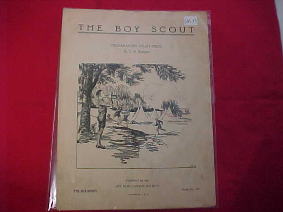 BOY SCOUT SHEET MUSIC, 