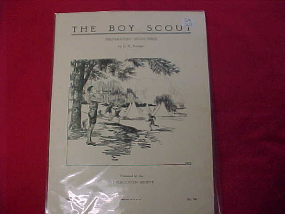 BOY SCOUT SHEET MUSIC, 