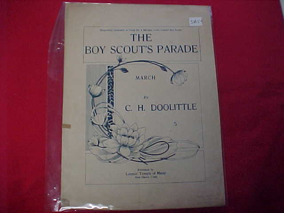 BOY SCOUT SHEET MUSIC, 