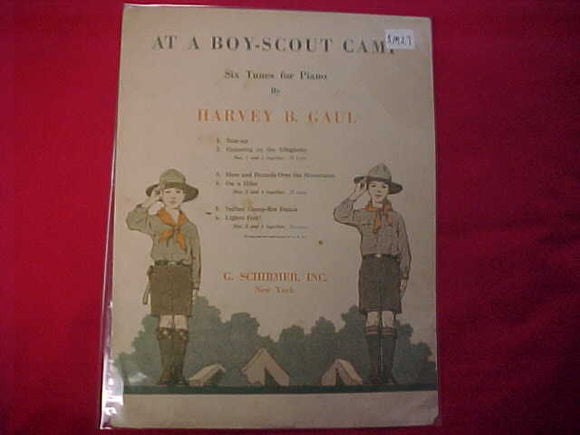 BOY SCOUT SHEET MUSIC, 