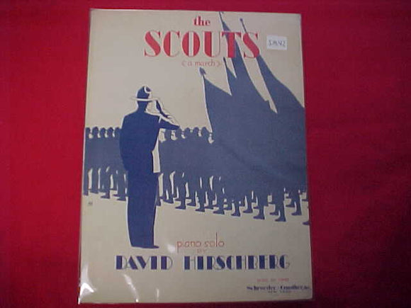 BOY SCOUT SHEET MUSIC, 