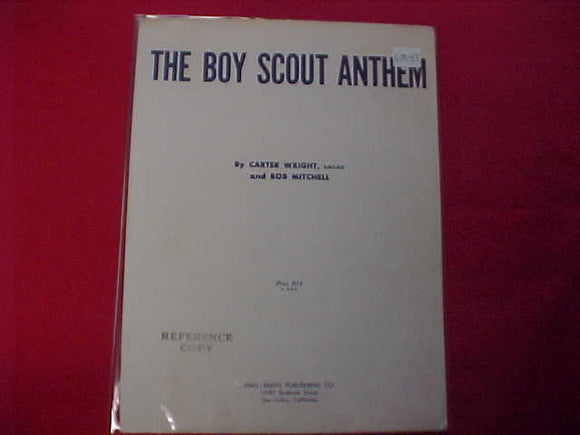 BOY SCOUT SHEET MUSIC, 