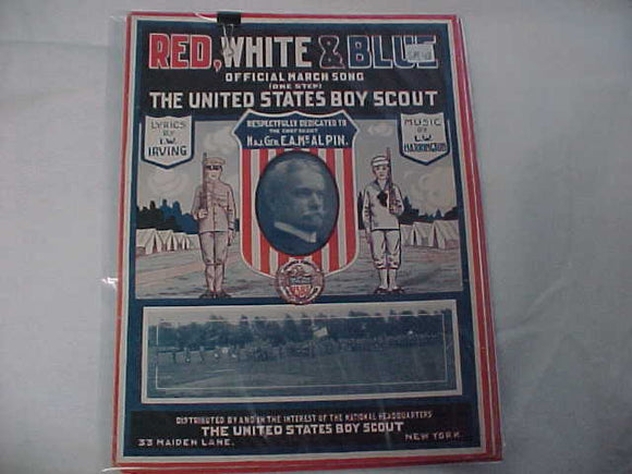 BOY SCOUT SHEET MUSIC, 