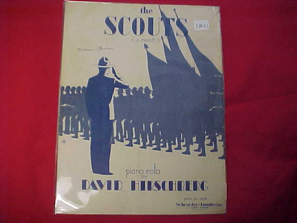 BOY SCOUT SHEET MUSIC, 