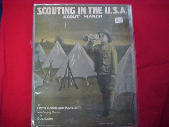 BOY SCOUT SHEET MUSIC, 